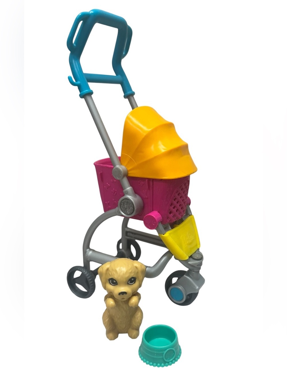 Barbie Skipper Doll Stroll ‘n Play Pups Dog Expandable Stroller Set Mattel 2019